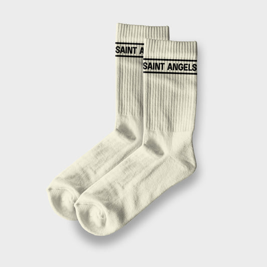 Sport Socks - Cream White